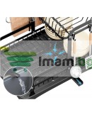 Сушилник 3 етажа за мивка с функция за отвеждане на водата